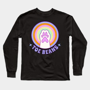 Toe Beans Cat Long Sleeve T-Shirt